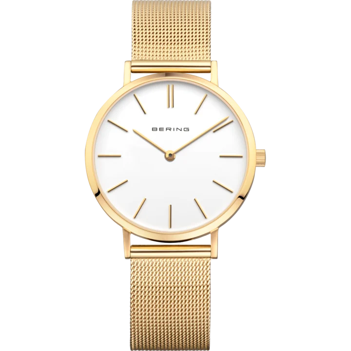 BERING Classic mit weiß Zifferblatt