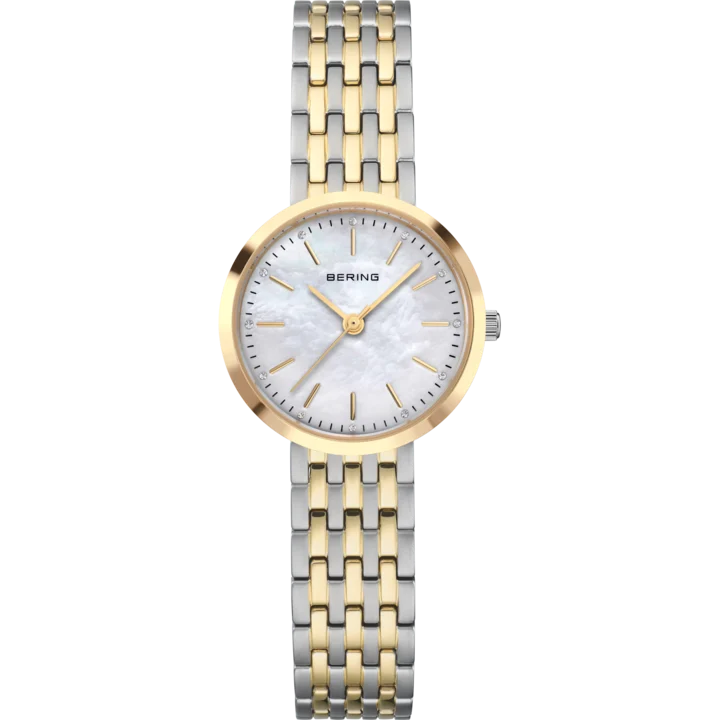 BERING Classic mit weiß Zifferblatt