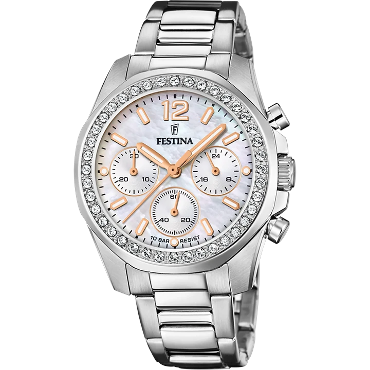 Festina Boyfriend mit perlmutt Zifferblatt