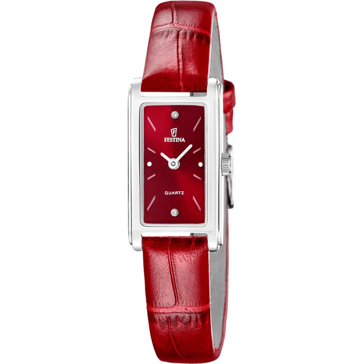 Festina Mademoiselle mit rot Zifferblatt