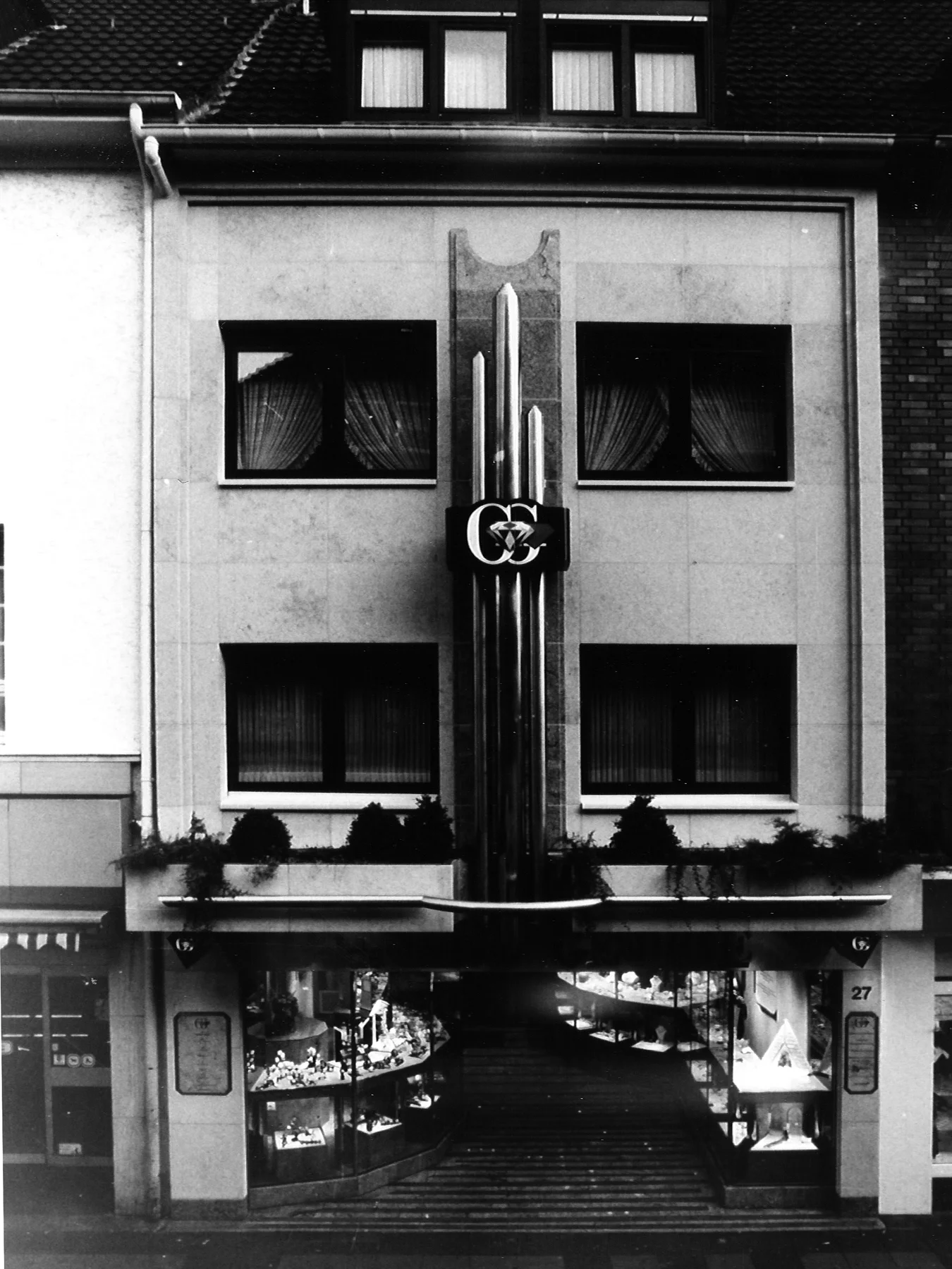 Historische Fassade der Goldschmiede George