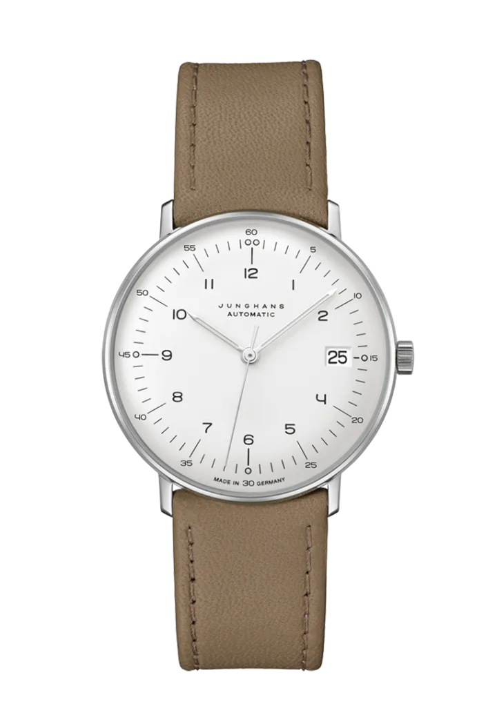 Junghans max bill Kleine Automatic mit silber Zifferblatt
