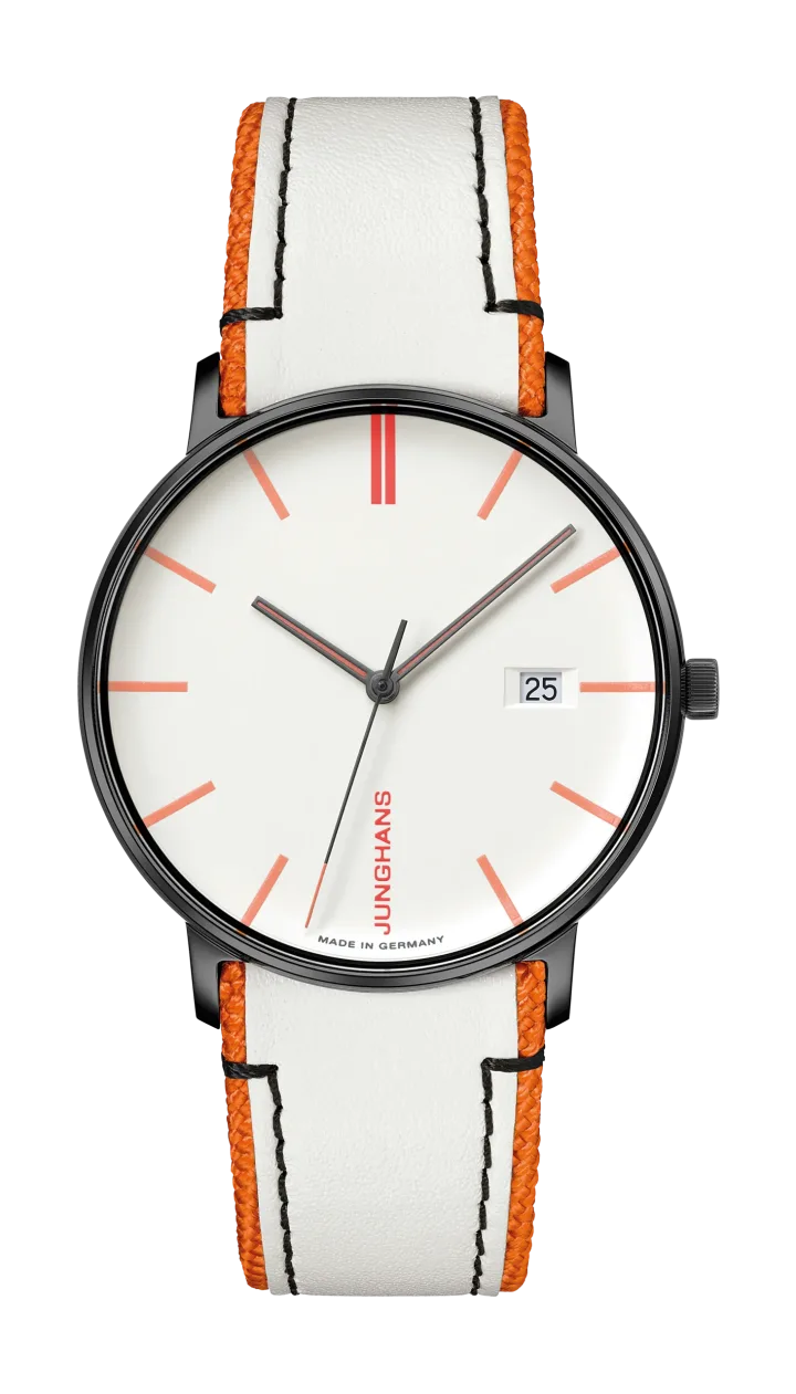 Junghans FORM Quarz mit weiß Zifferblatt