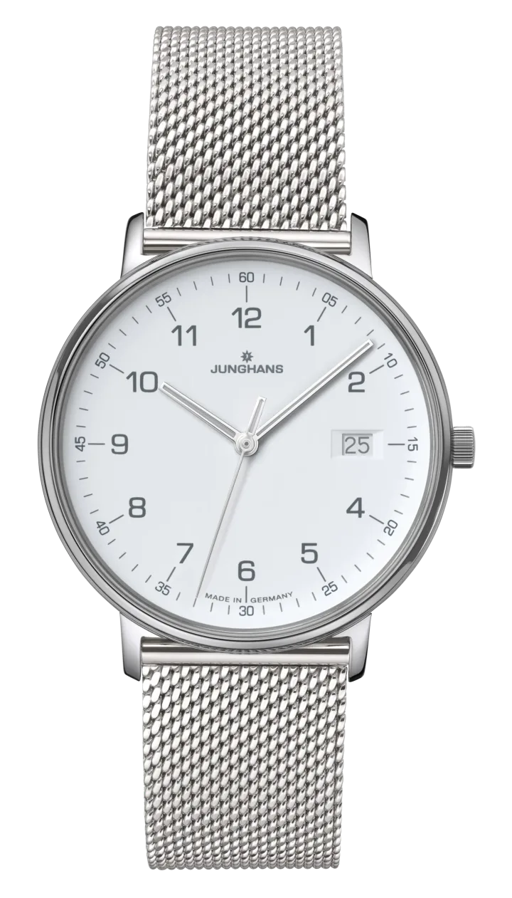 Junghans FORM Damen mit weiß Zifferblatt