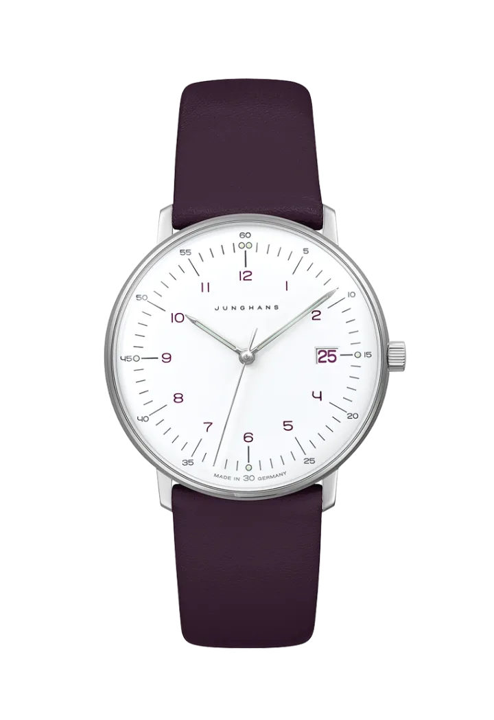 Junghans max bill Damen mit weiß Zifferblatt