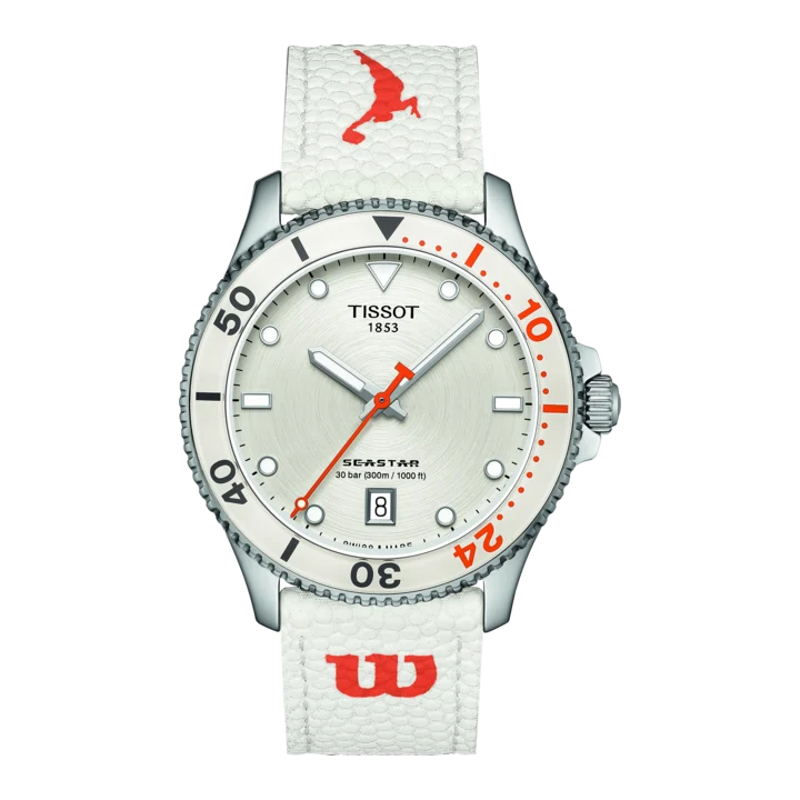 Tissot Seastar mit silber Zifferblatt