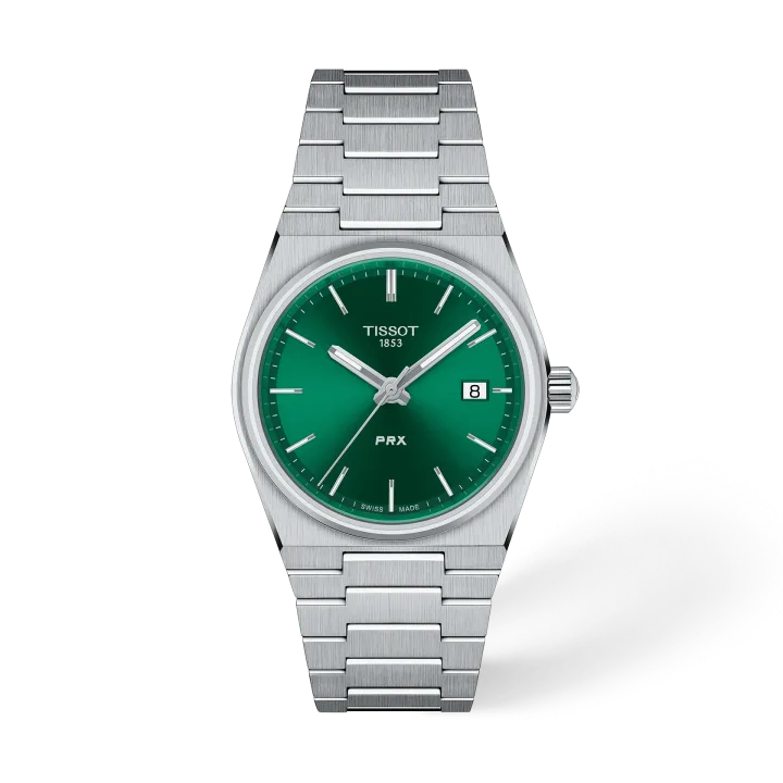 Tissot PRX 35mm mit grün Zifferblatt