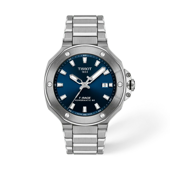 Tissot T-Race 41mm mit blau Zifferblatt