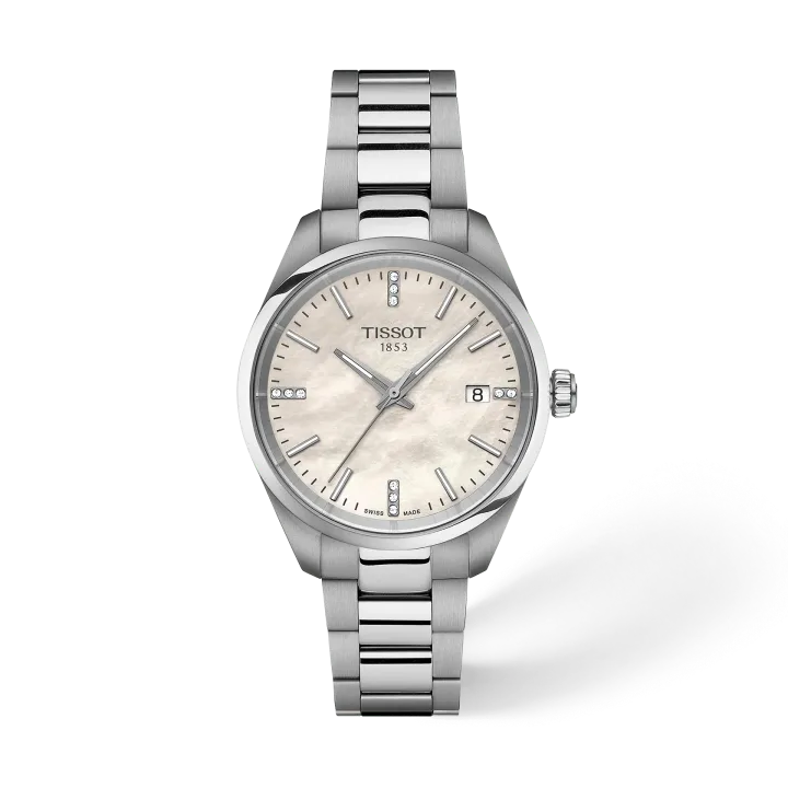 Tissot PR 100 34mm mit perlmutt Zifferblatt
